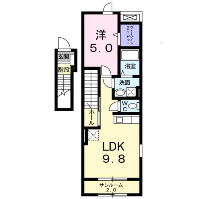 シヴェール 201 間取り図