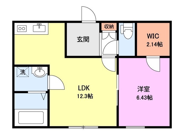 エンジェル 203 間取り図