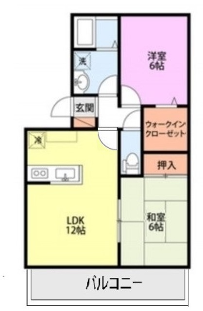 エクセレントユキ 206 間取り図