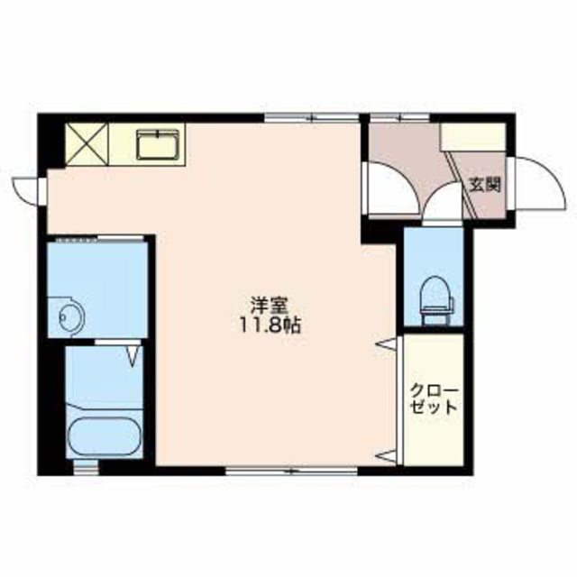 ボニート 202 間取り図