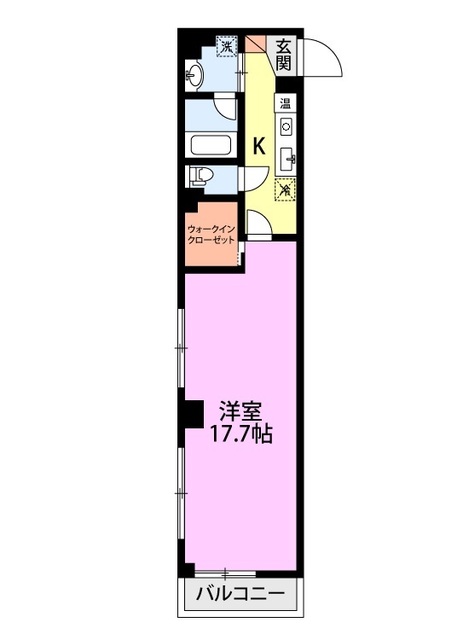 サンジェーヌ本町 505 間取り図