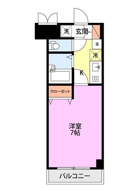 レジデンス米山 305 間取り図