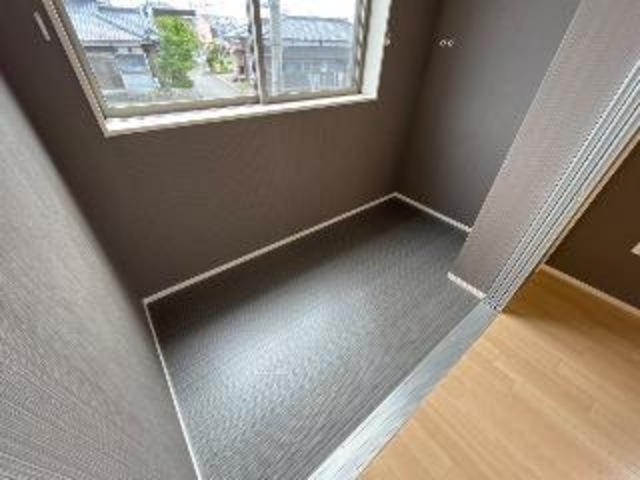 新潟市北区松浜東町　新築アパート 202 バルコニー
