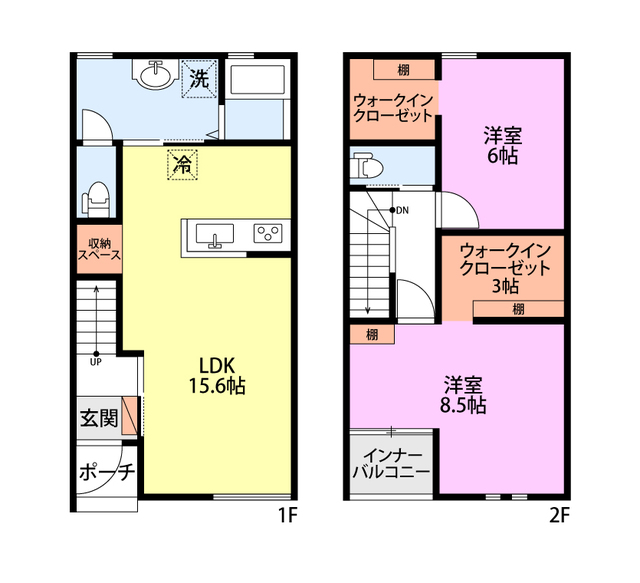 COFFRET松波 C 間取り図