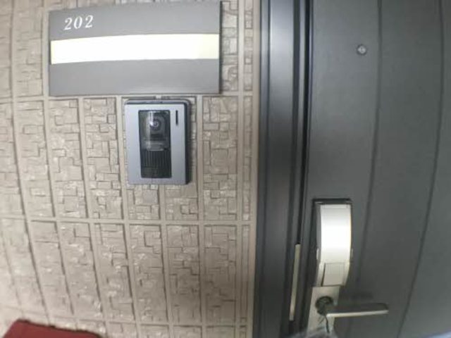 ヴィラアンジェ　B 202 玄関