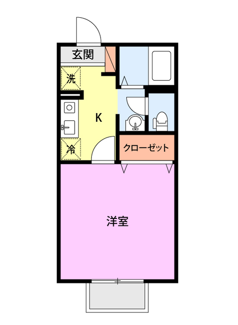 ピュアファイン 106 間取り図