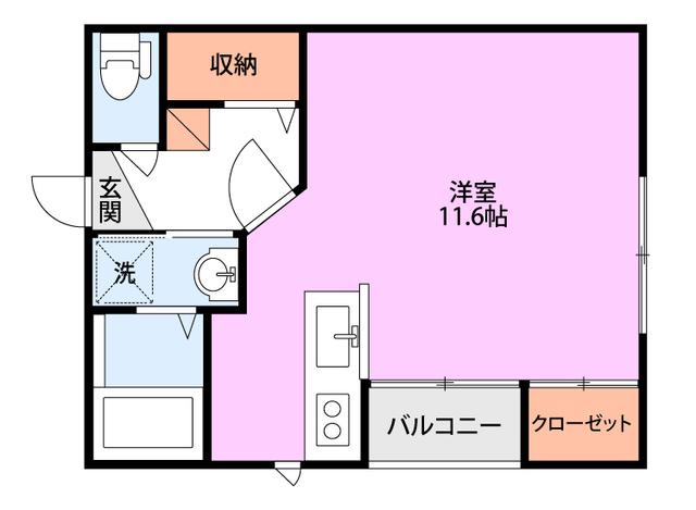 ケンジントンヒルズ 205 間取り図