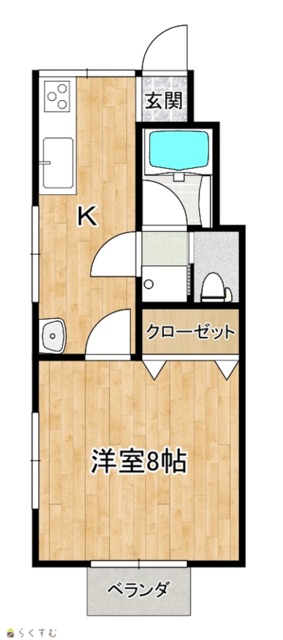 リバーサイドウィング 102 間取り図