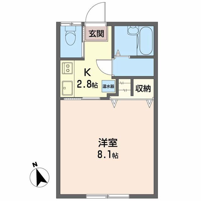 ブライト友愛 105 間取り図