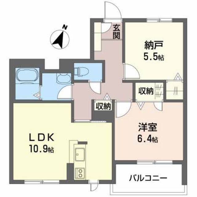 インペリアル 103 間取り図
