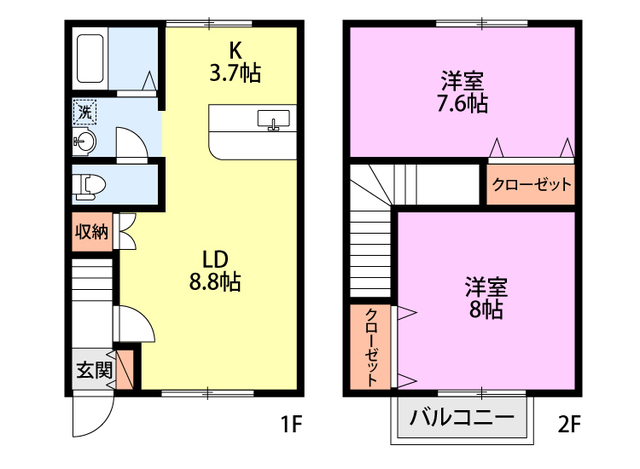 ハイランド白銀アネックス 6 間取り図