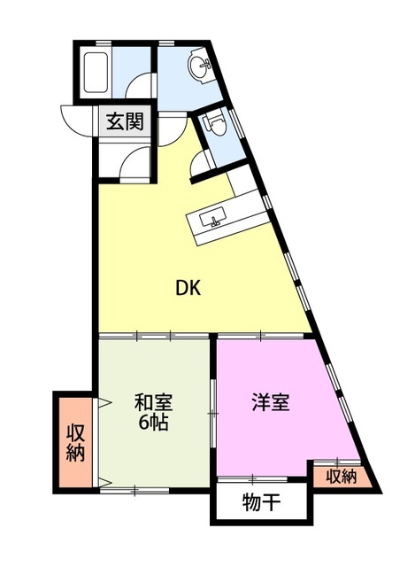 スカイハウス II 間取り図