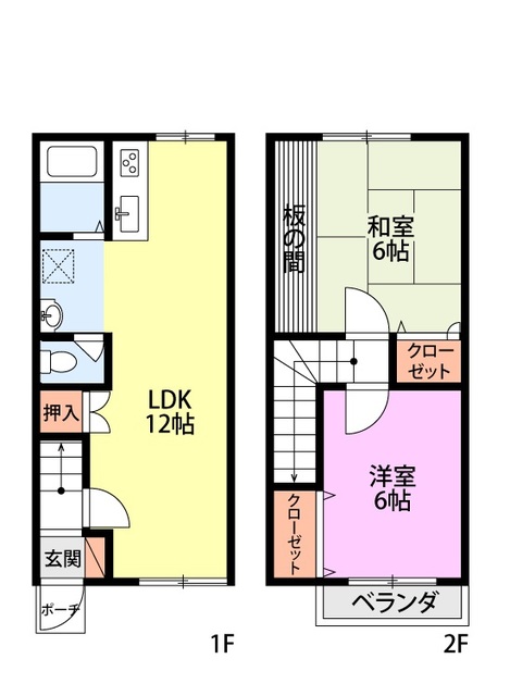 シャルム堤Ⅱ　B 10 間取り図