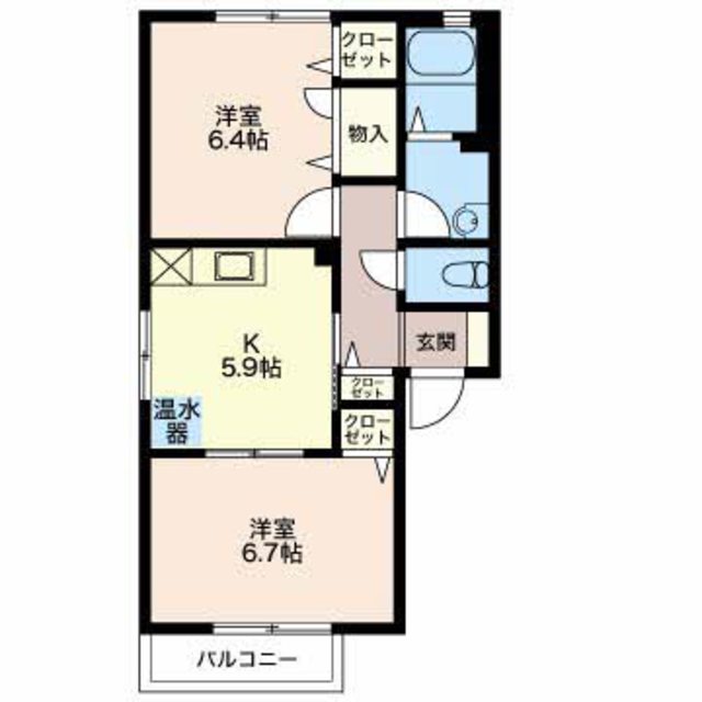 シャーメゾン０２９ 103 間取り図