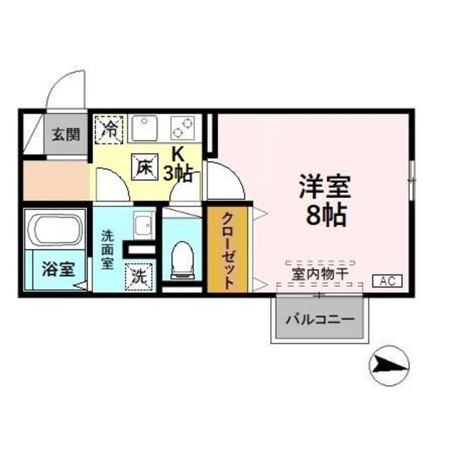 モーニングビュー 102 間取り図