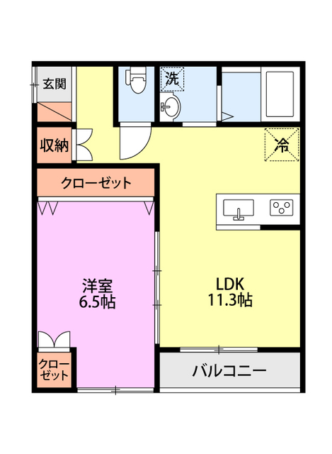 スカイラーク 3 間取り図