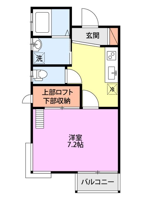 スカイラークヒルズ 101 間取り図