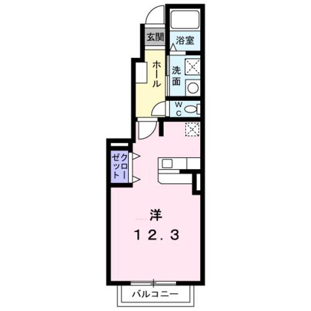 シュティル　ブリーゼＡ 102 間取り図