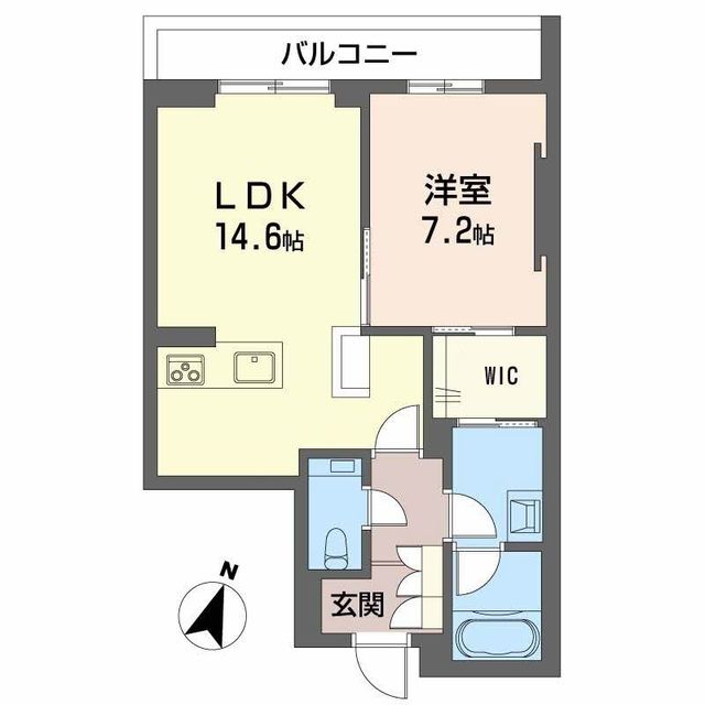 ＡＺＵＲ米山 112 間取り図