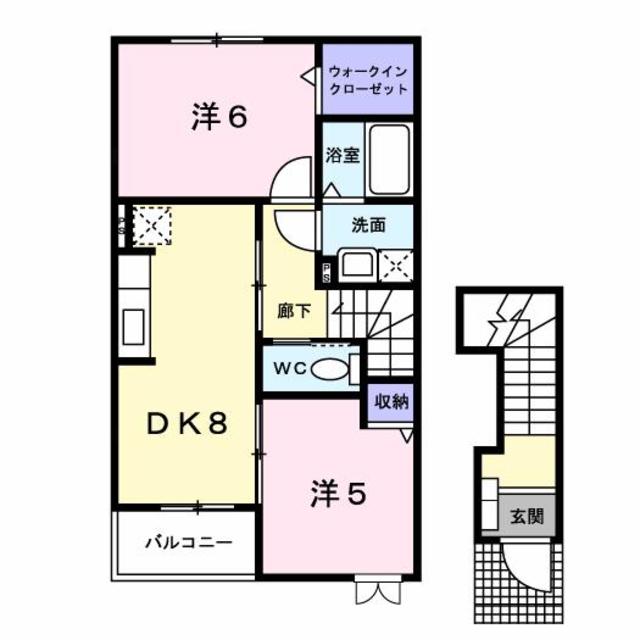 ベルフィオーレ 203 間取り図