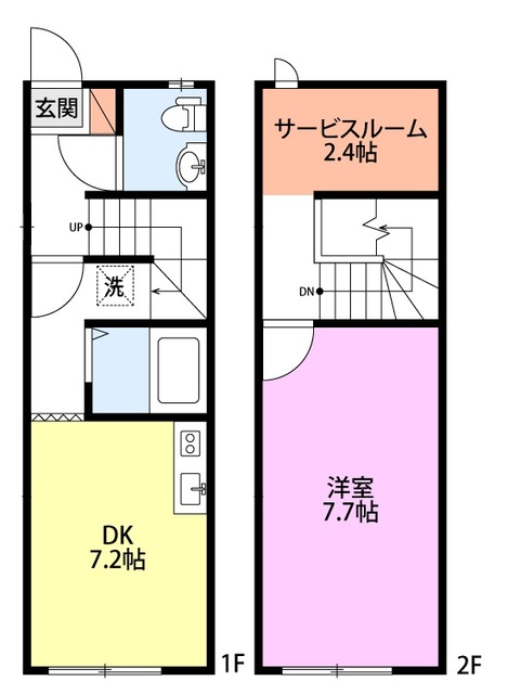 コスモコルテ 5 間取り図