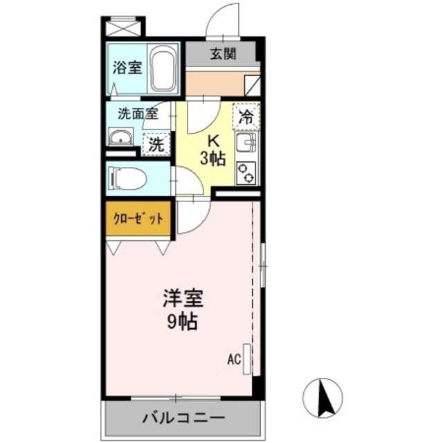 パストラルパンド 301 間取り図