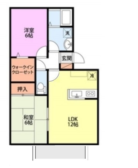 エクセレントユキ 105 間取り図