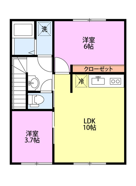 Artemis（アルテミス）A 202 間取り図
