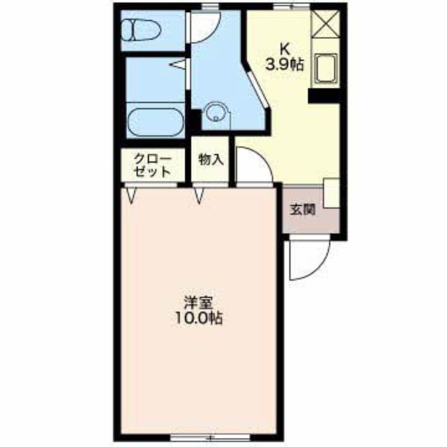 ベルドミール２１ 103 間取り図