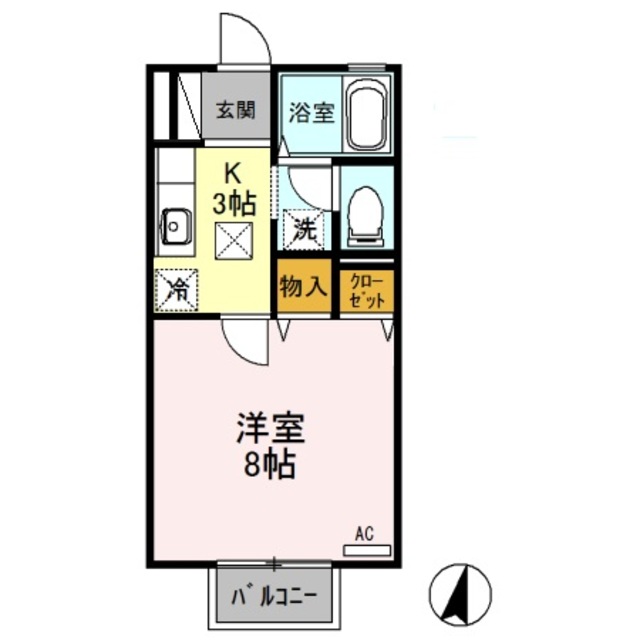 サンクレスト 102 間取り図