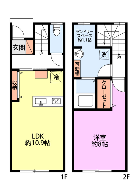 ロイヤルパレス燕　Ⅰ 106 間取り図