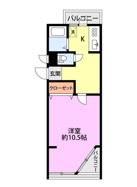 ヒルサイドテラス寺尾台 B203 間取り図