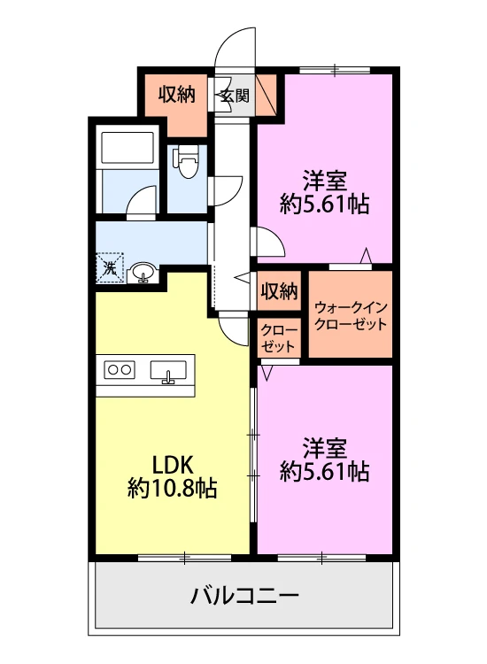 プレアデス 202 間取り図