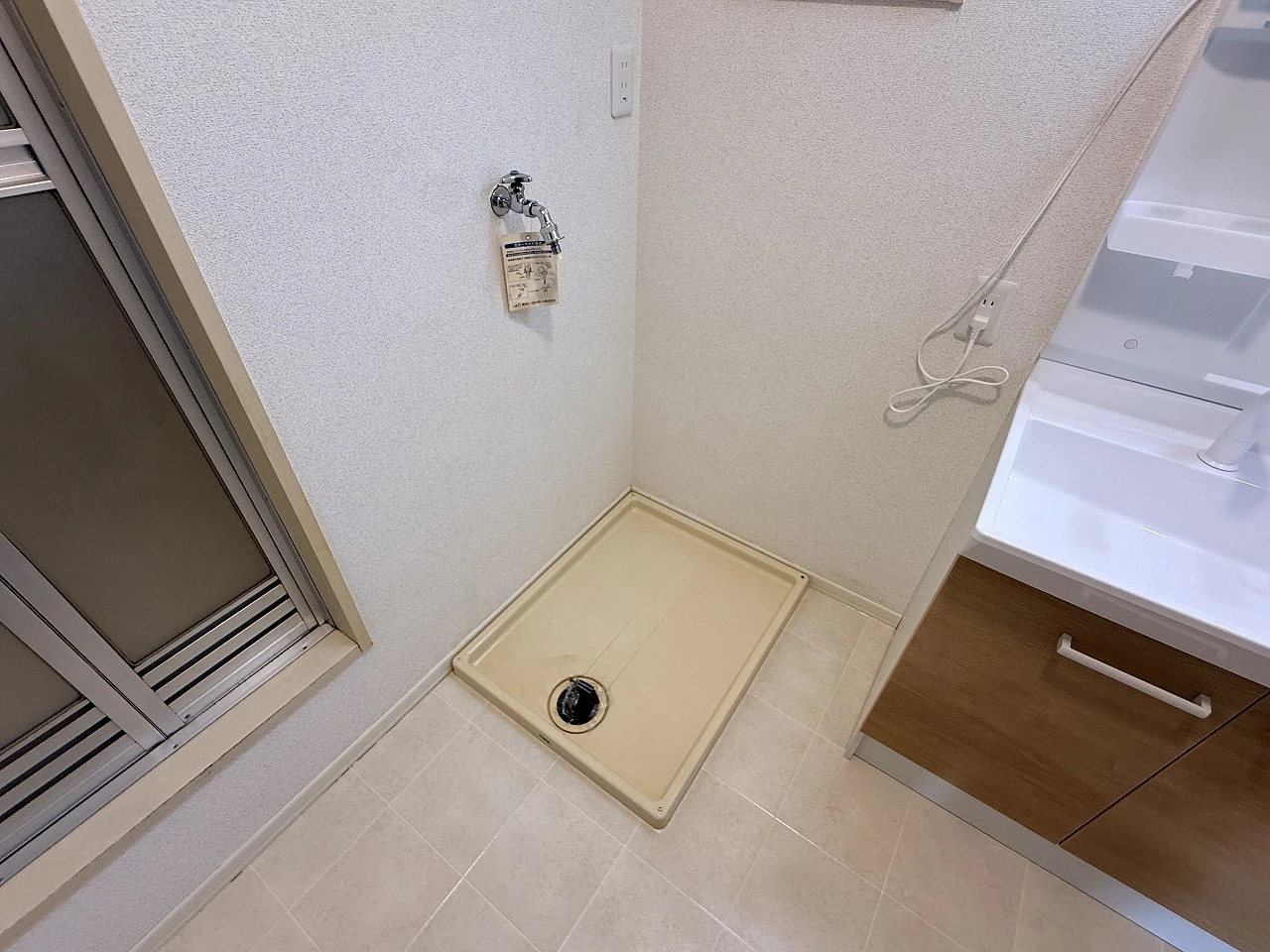 グリーンベールＫＡＭＥＤＡ　Ａ棟 201 洗面所