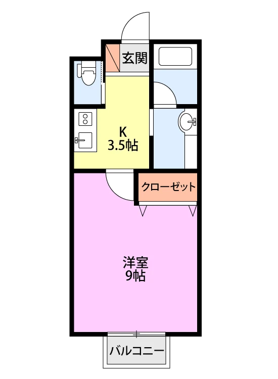 HAMAJOY・PLACE 2-C 間取り図