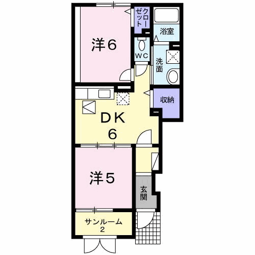 コンフォルト 103 間取り図
