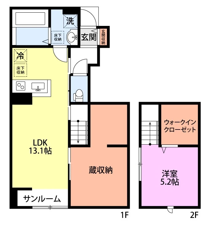 ベルリード緑町 103 間取り図