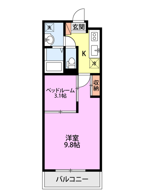 PROGRESSIVE　Ｉ 301 間取り図