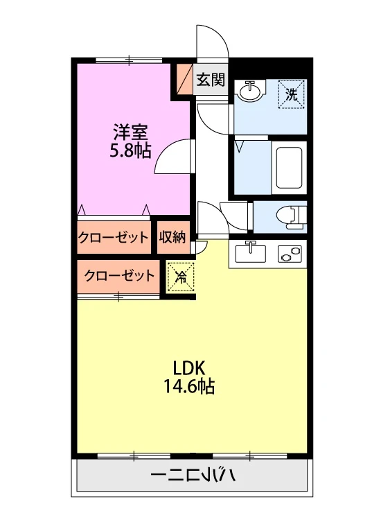 Dolcevita（ドルチェヴィータ） 103 間取り図