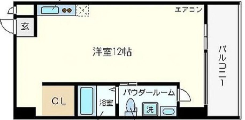 アドバンス心斎橋-NEXTUER- 1001 間取り図