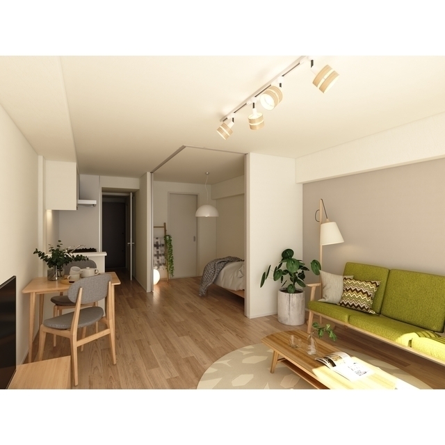 OPUS RESIDENCE SHINSAIBASHI SOUTH 1204 リビング