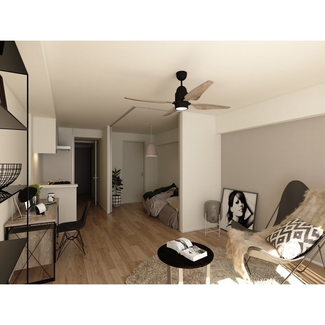 OPUS RESIDENCE SHINSAIBASHI SOUTH 1204 リビング