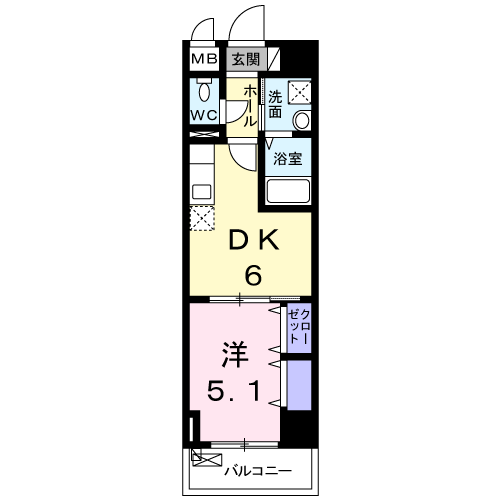 Ｓ，Ｋレジデンス天神西町 203 間取り図