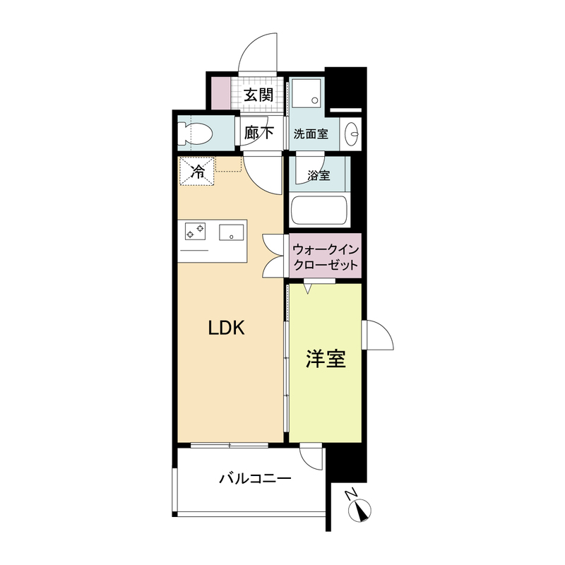 ブランシエスタ南吹田パークサイド 0404 間取り図