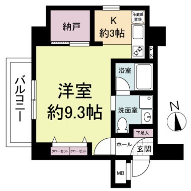 willDo南森町 0503 間取り図