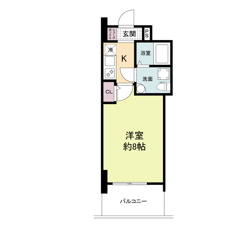 セレニテ桜川駅前プリエ 0911 間取り図