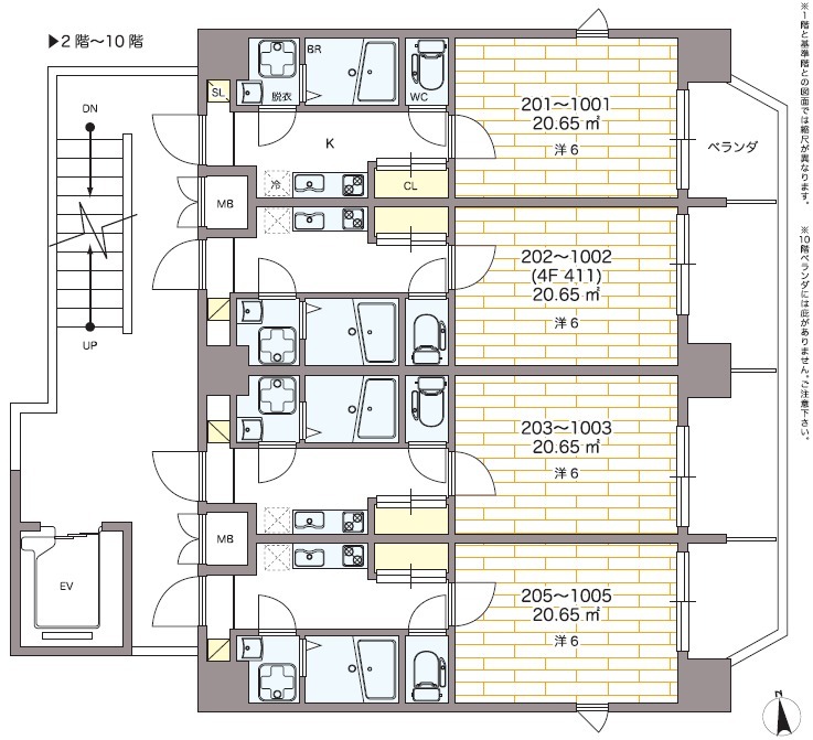 Ｃｏｌｌｉｎａ 505 間取り