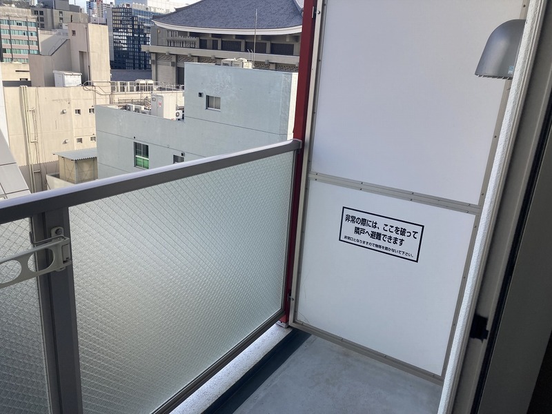 アビテ北御堂 901 バルコニー