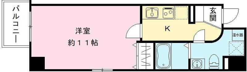 セレブコート梅田 601 間取り図