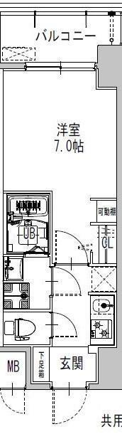 Ｓ－ＲＥＳＩＤＥＮＣＥ難波大国町Ｔｒｅｓ 905 間取り図